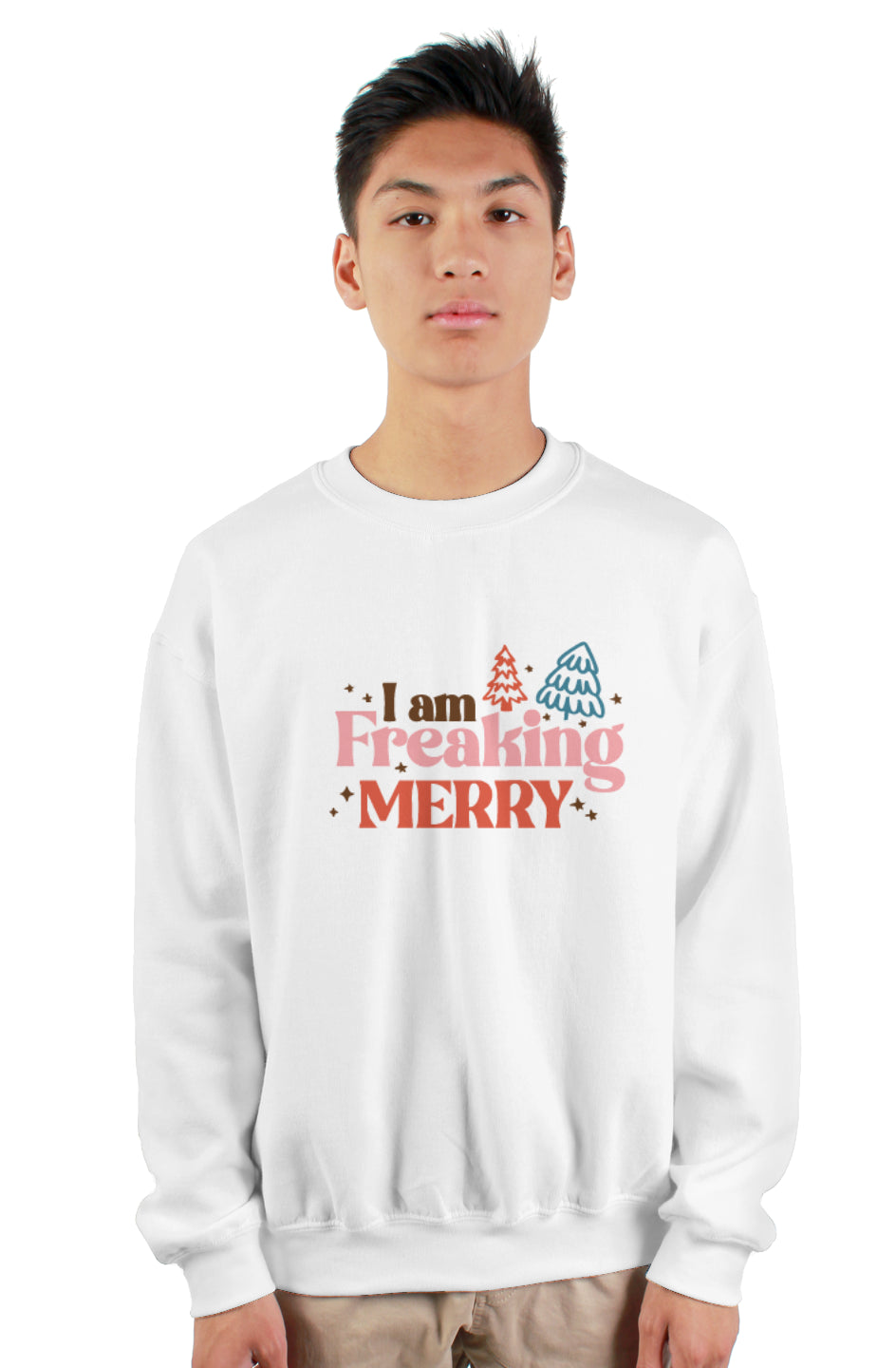 Very Merry Christmas Crewneck - Pinks