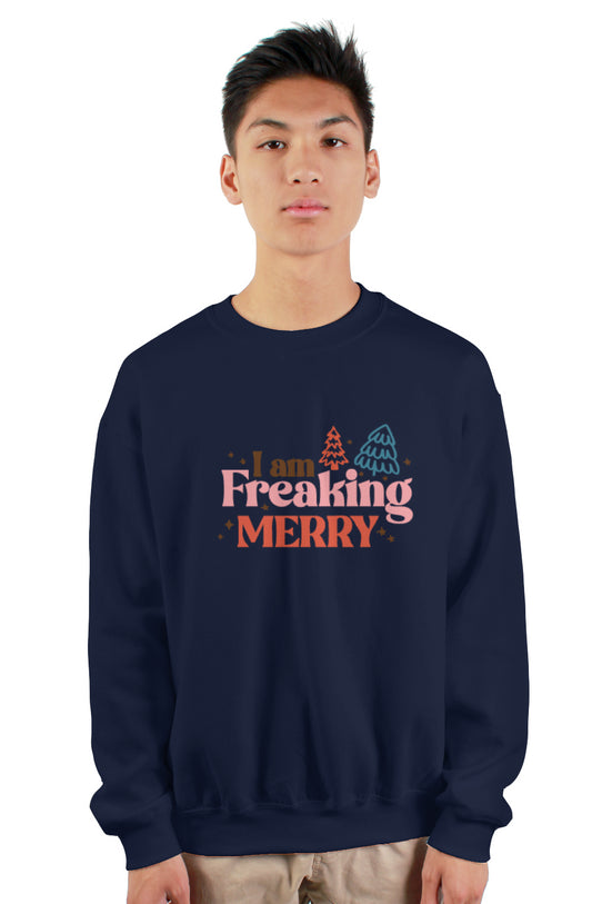 Very Merry Christmas Crewneck - Pinks