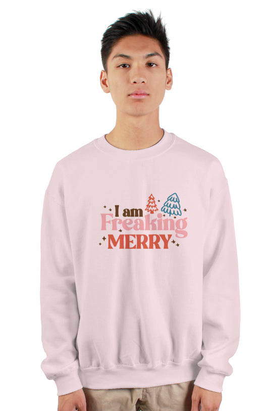 Very Merry Christmas Crewneck - Pinks