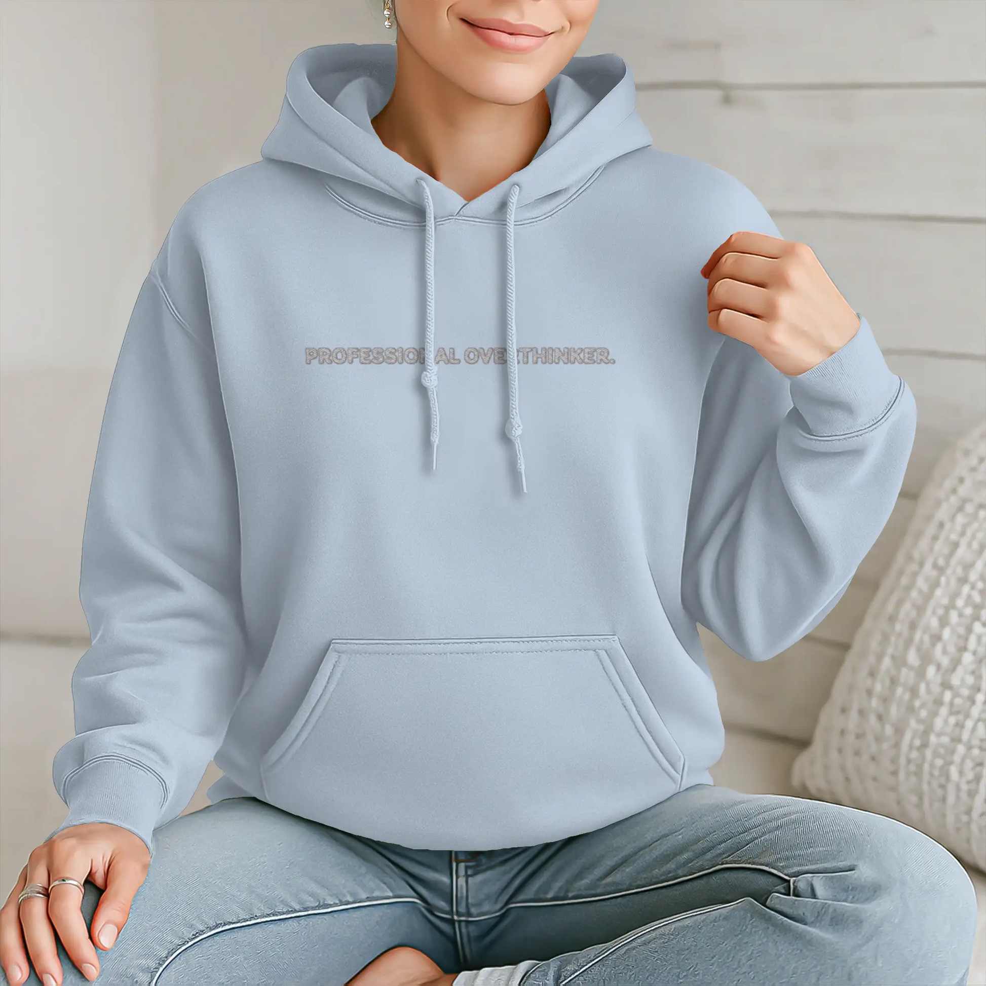 Professional Overthinker Hoodie - Pastels