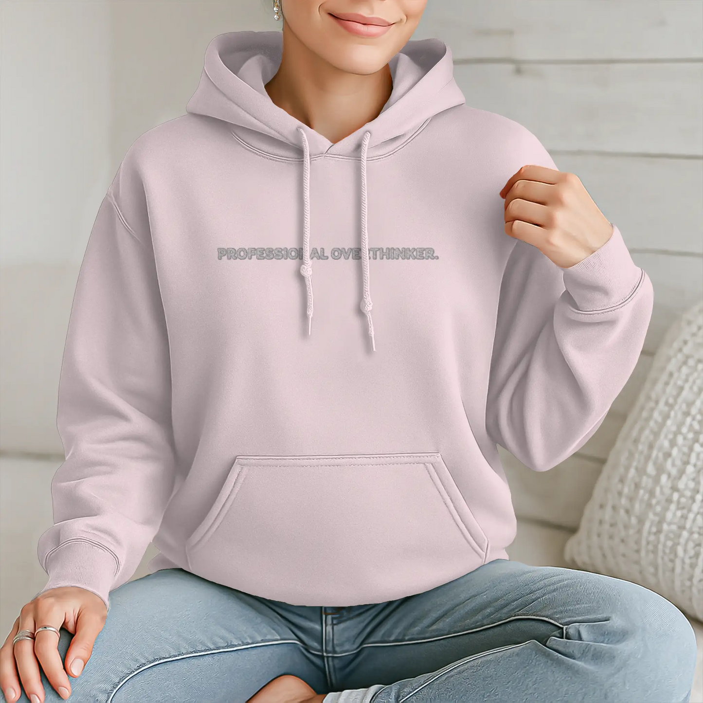 Professional Overthinker Hoodie - Pastels