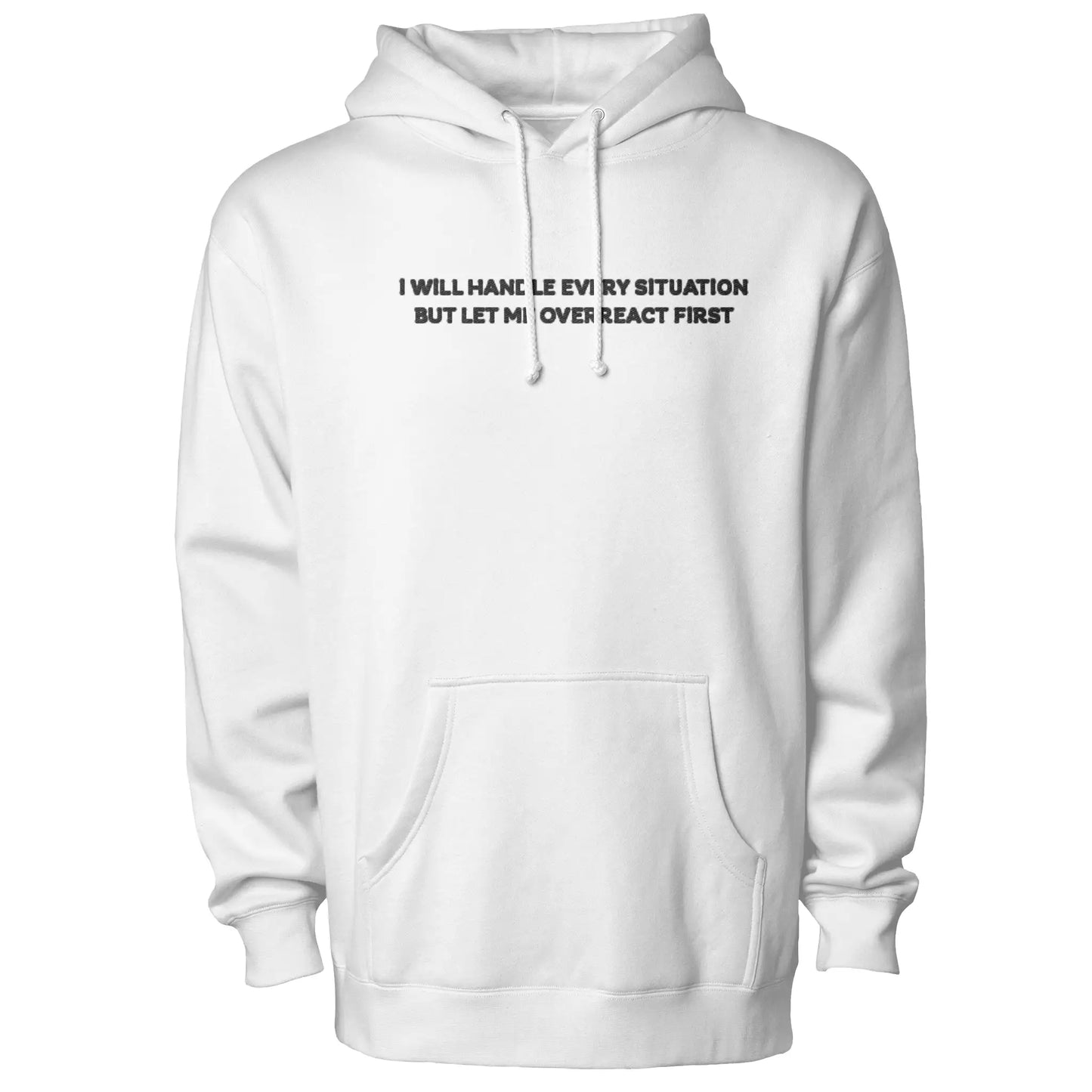 I Can Handle Anything Hoodie - Black