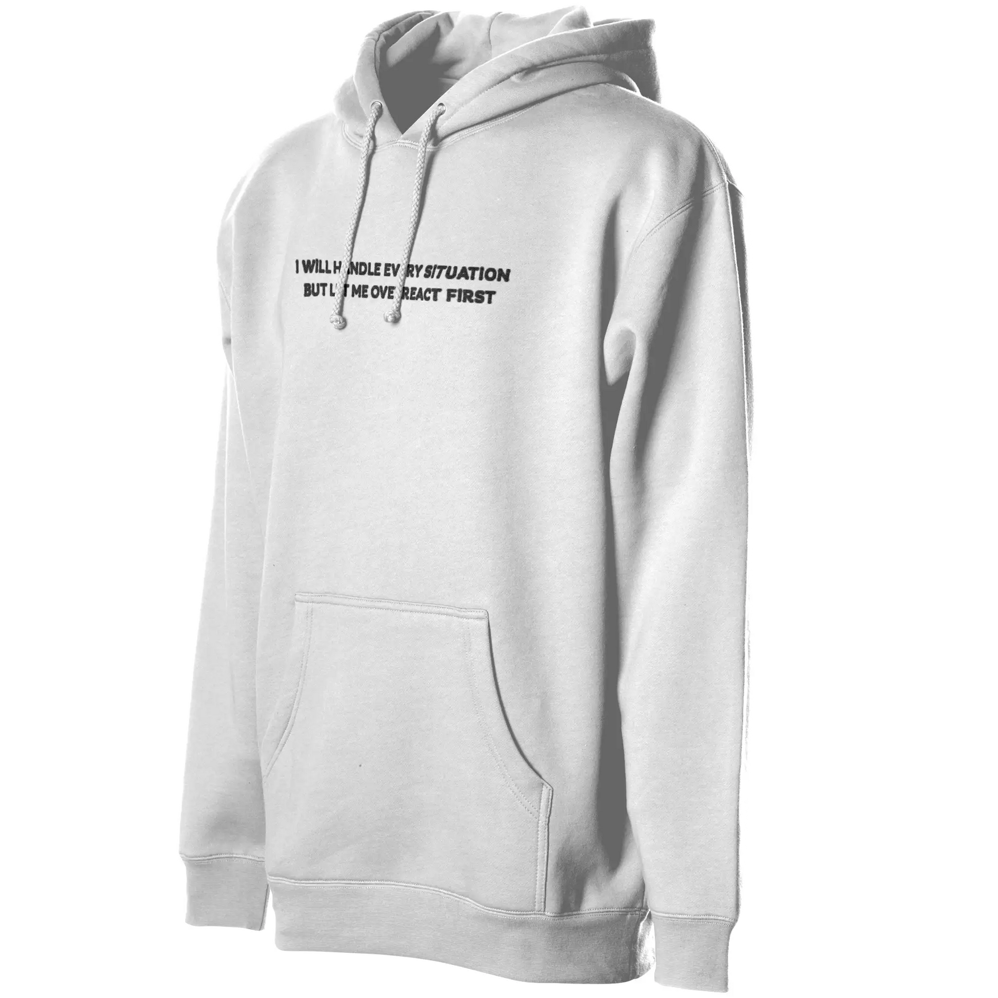 I Can Handle Anything Hoodie - Black
