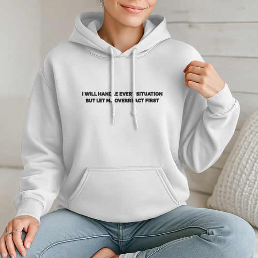 I Can Handle Anything Hoodie - Black