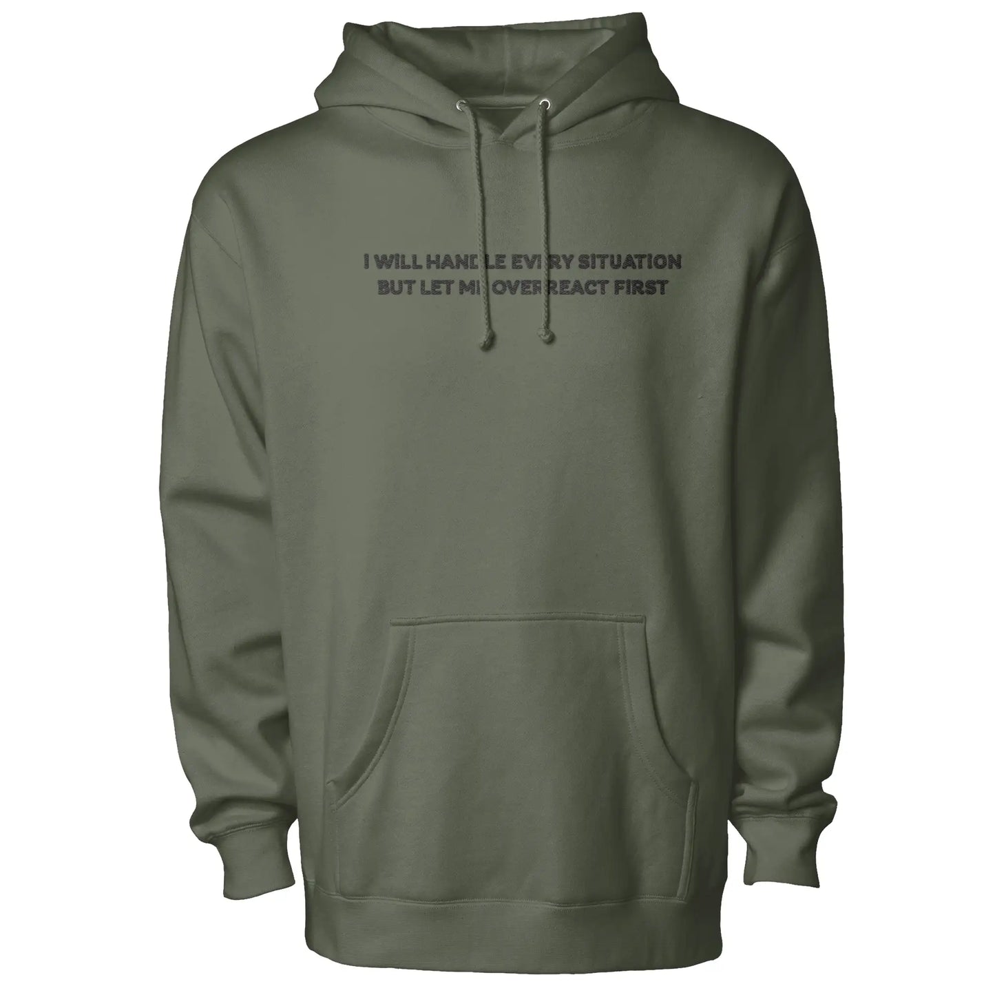 I Can Handle Anything Hoodie - Black